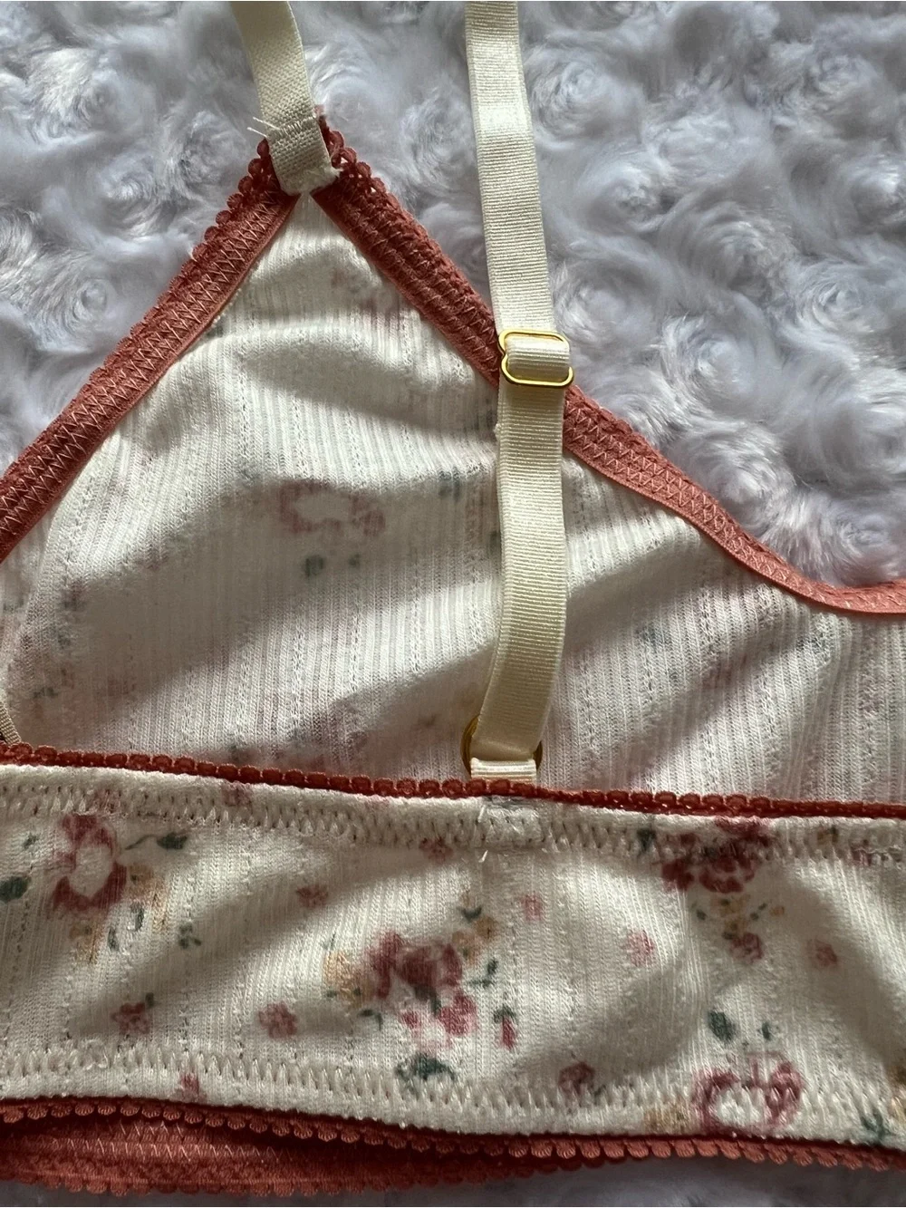 FREE PEOPLE Printed Pointelle Bralette and Undies Set.  MWOT